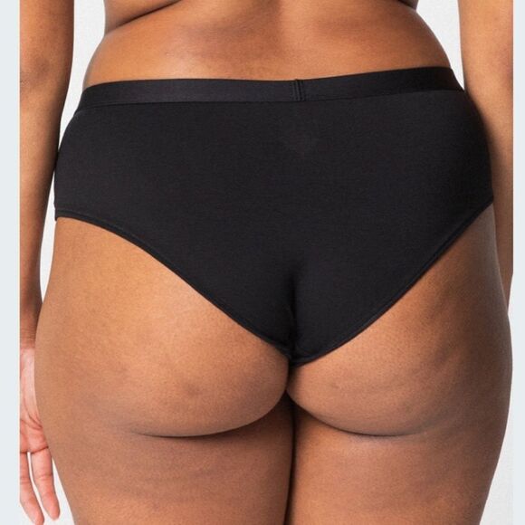 SINGLE STITCH Women's Cheeky Underwear Black‎ M Nwt - Picture 2 of 7